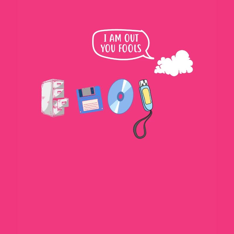 I Am Out You Fools Funny Data Storage Evolution