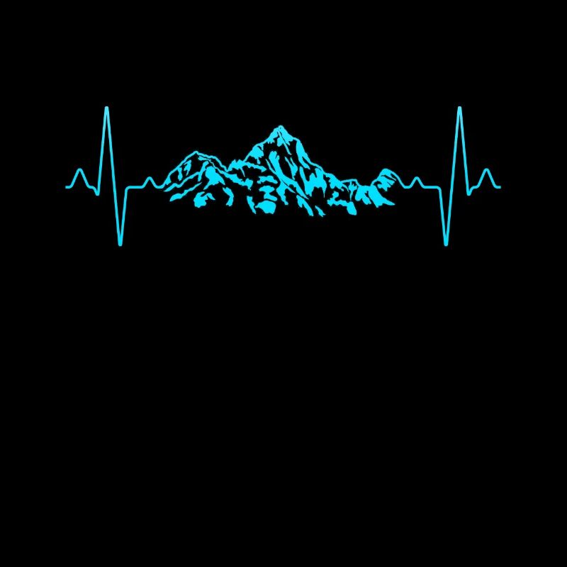 Hiking Mountains Heartbeat