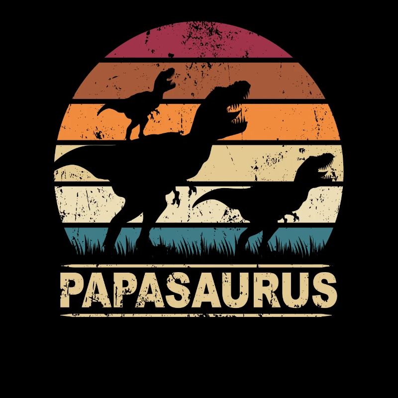 Papa Saurus Dino Zwillinge Papasaurus Dinosaurier