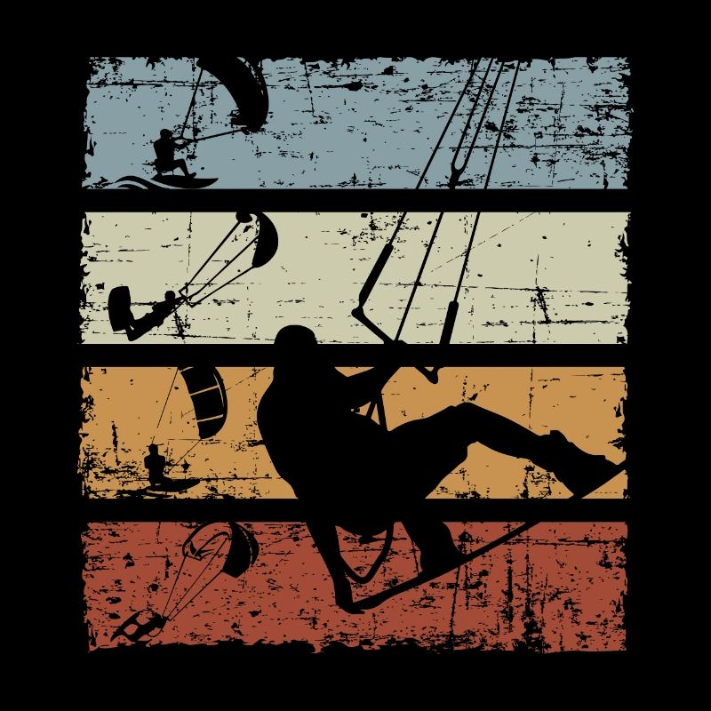 Vintage Kitesurfer