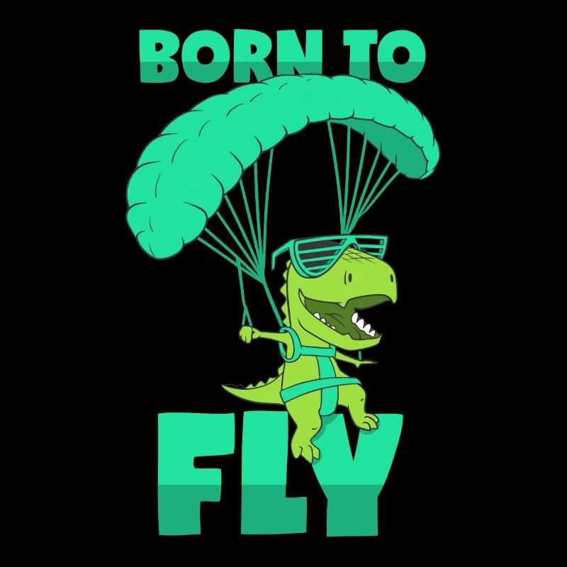 Paragliding T-Rex Flying Paragliding