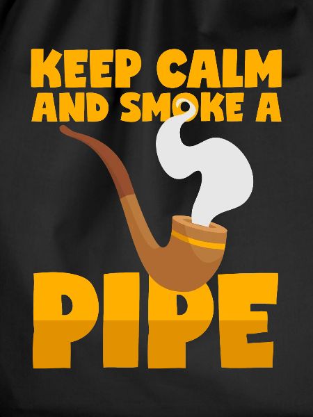 Smoking pipe saying