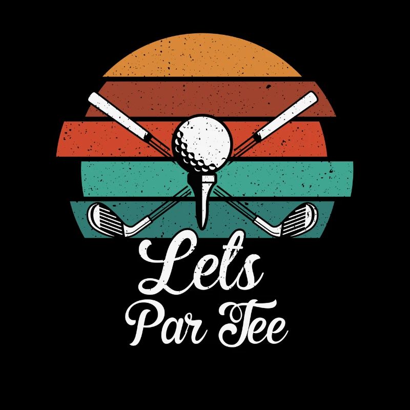 Golf Golfer Golfplatz Golfspieler Lets Par Tee