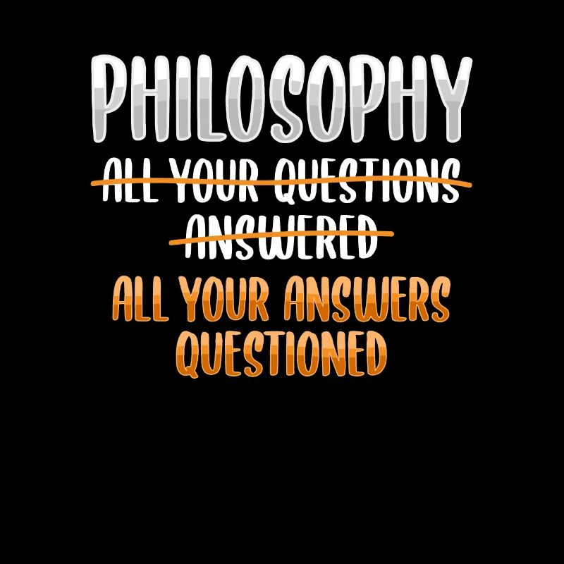 Philosophy shirt for Philosophy Student