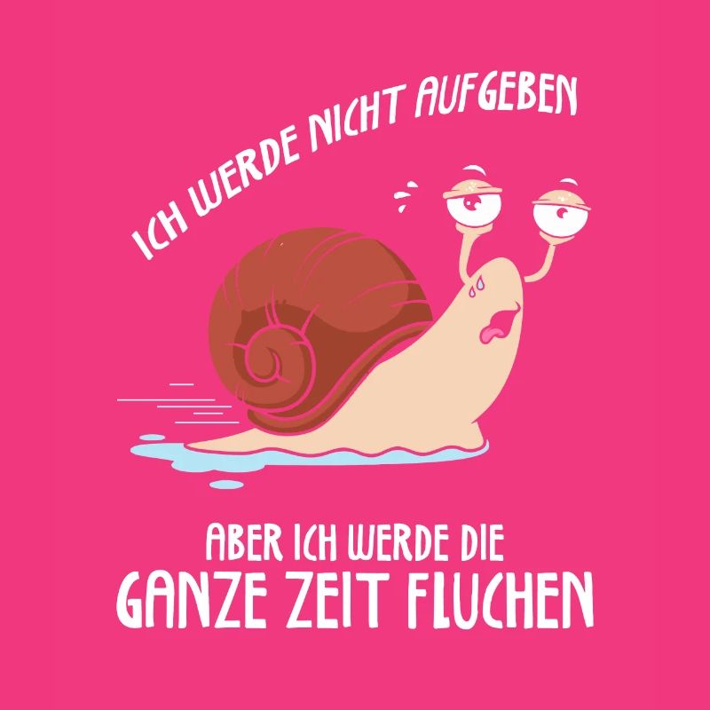 I will not give up runner snail running
