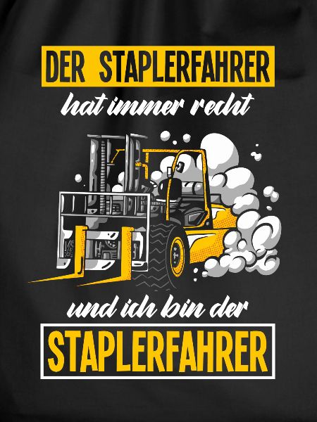Staplerfahrer Spruch Gabelstapler Geschenk