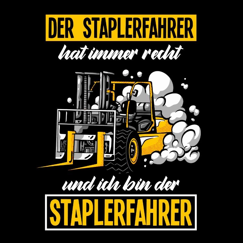 Staplerfahrer Spruch Gabelstapler Geschenk