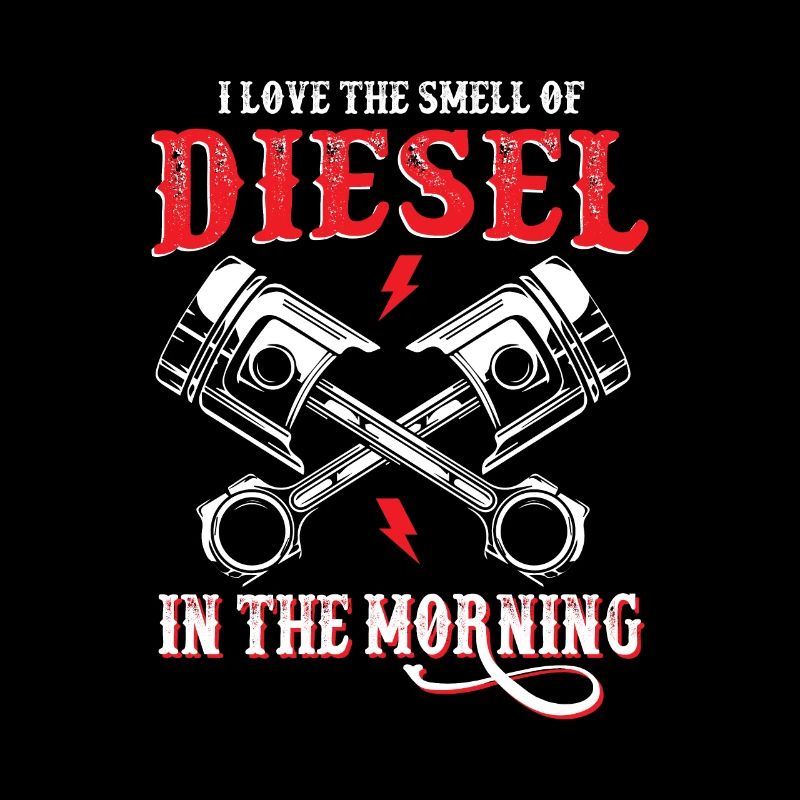 J’adore l’odeur du diesel dans le camion du matin
