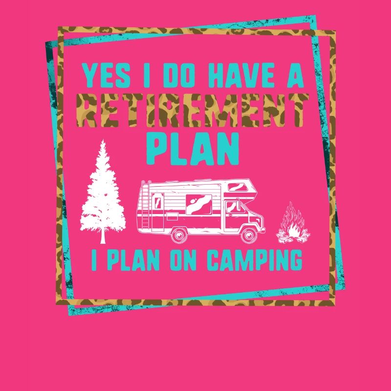 Ruhestand Camping Shirt, Camping Geschenk, Camping