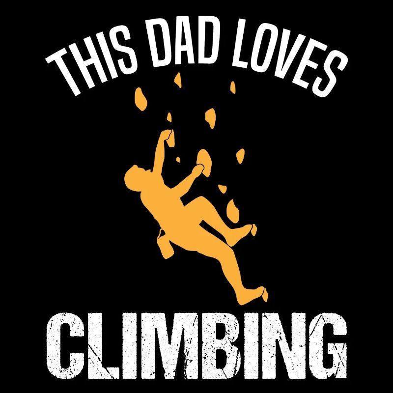 Climber Papa Saying Climbing Wall Gift