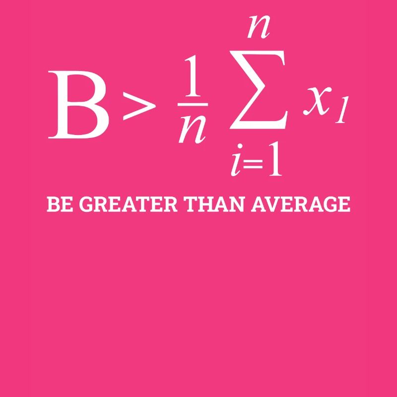 Be Greater Than Average, Funny Math