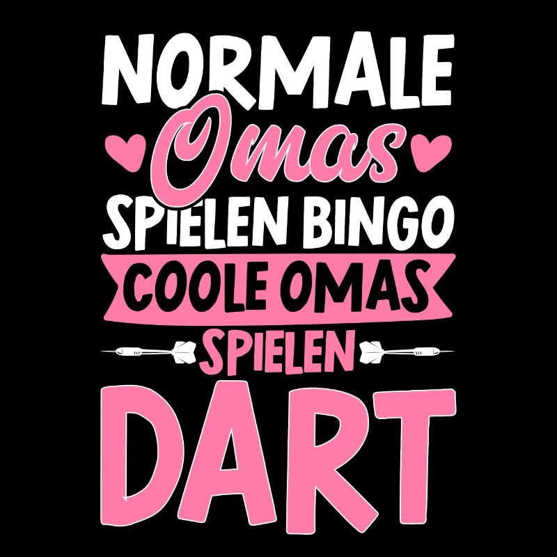 Coole Omas Spielen Dart Geschenk Darts Dartscheibe