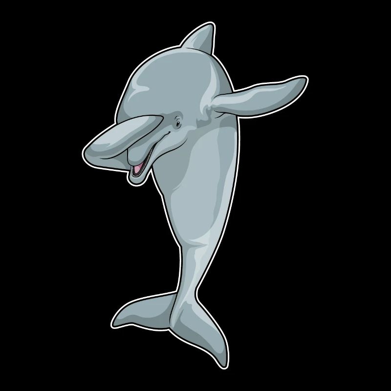 Dolphin at Hip Hop Dance Dab