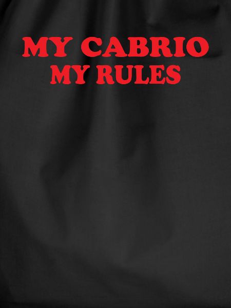 My Convertible My Rules