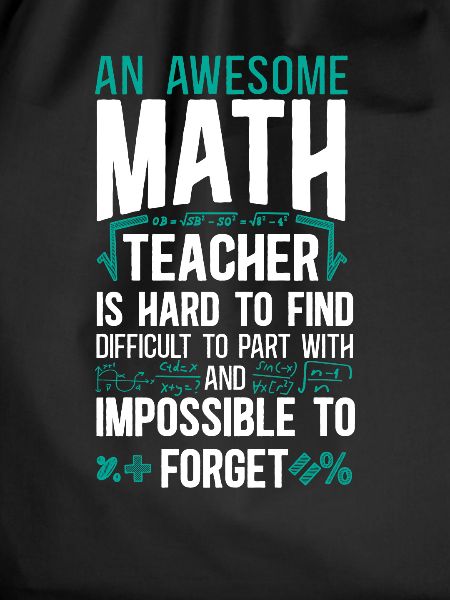 Math Teacher Nerd Student An