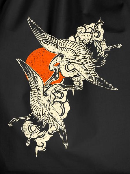 Cranes - Japanese Art