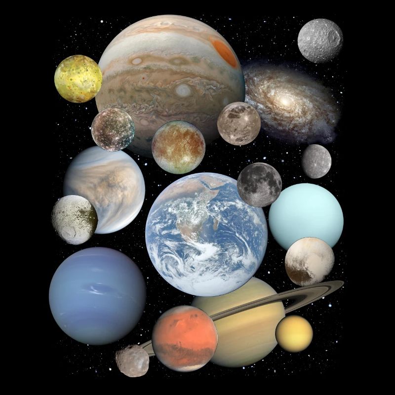 Planètes Système Solaire Galaxie Univers Espace