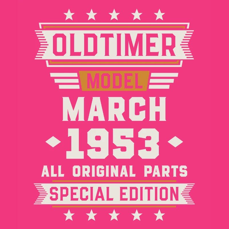 Oldtimer März 1953 Geburtstag Geschenk