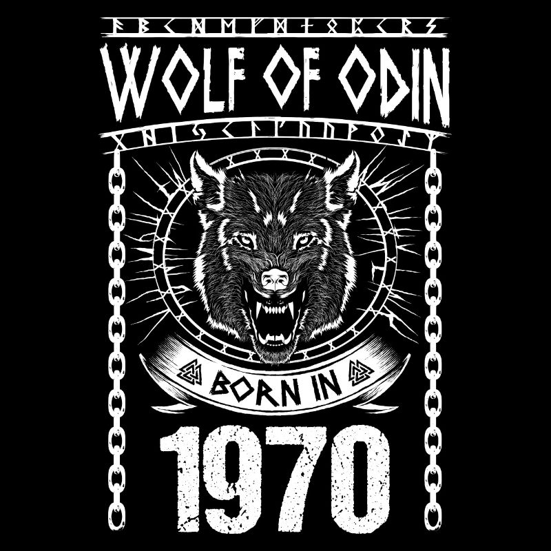 Geri Freki de Wolf Odin née en 1970 Vikings