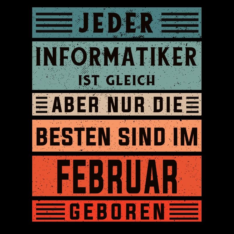 Programmierer Geburtstag Februar geboren