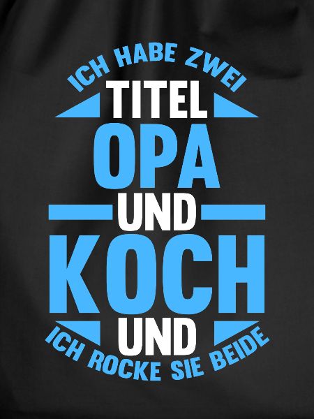 Küchenchef Opa Koch