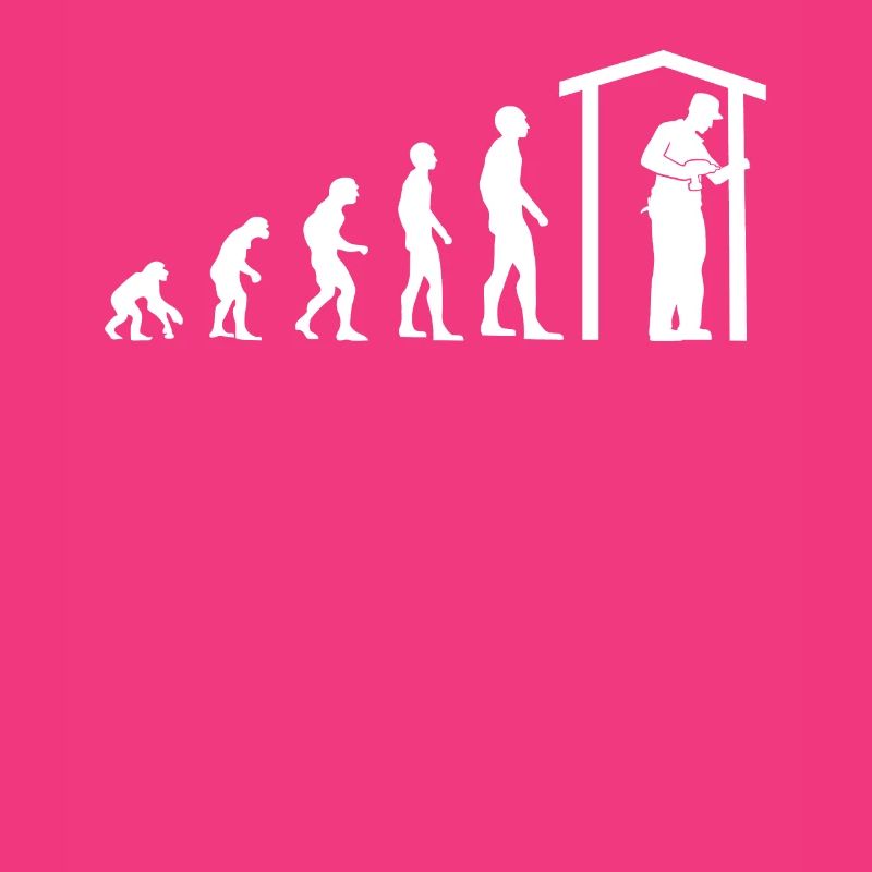 Zimmermann Beruf Evolution Zimmerer Geschenk