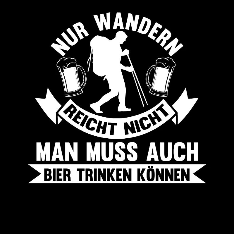 Wandern Bergsteiger Bier Wander