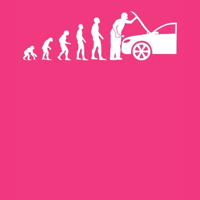 Vehicle Construction Mechanic Funny Evolution Gift