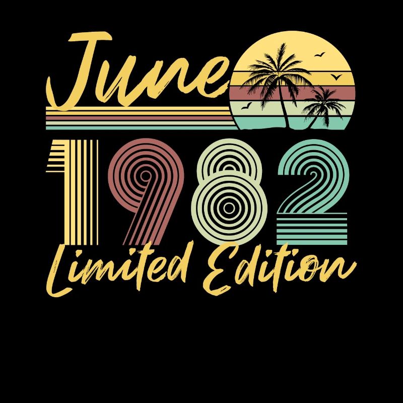 Juin 1982 Cadeau d’anniversaire en édition limitée