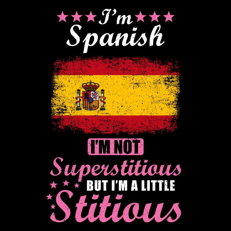 Spanierin Geschenk lustiger Spruch Spanien