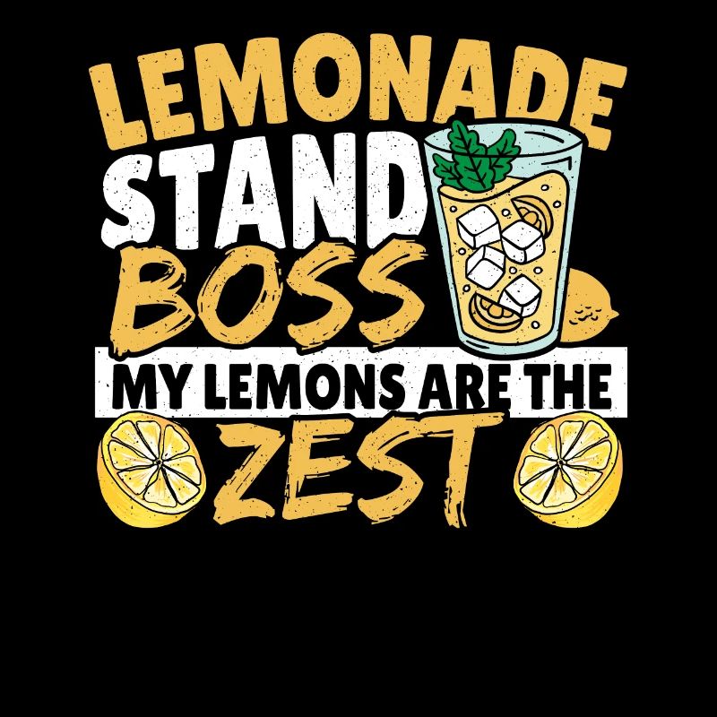 Le patron du stand de limonade s’en occupe