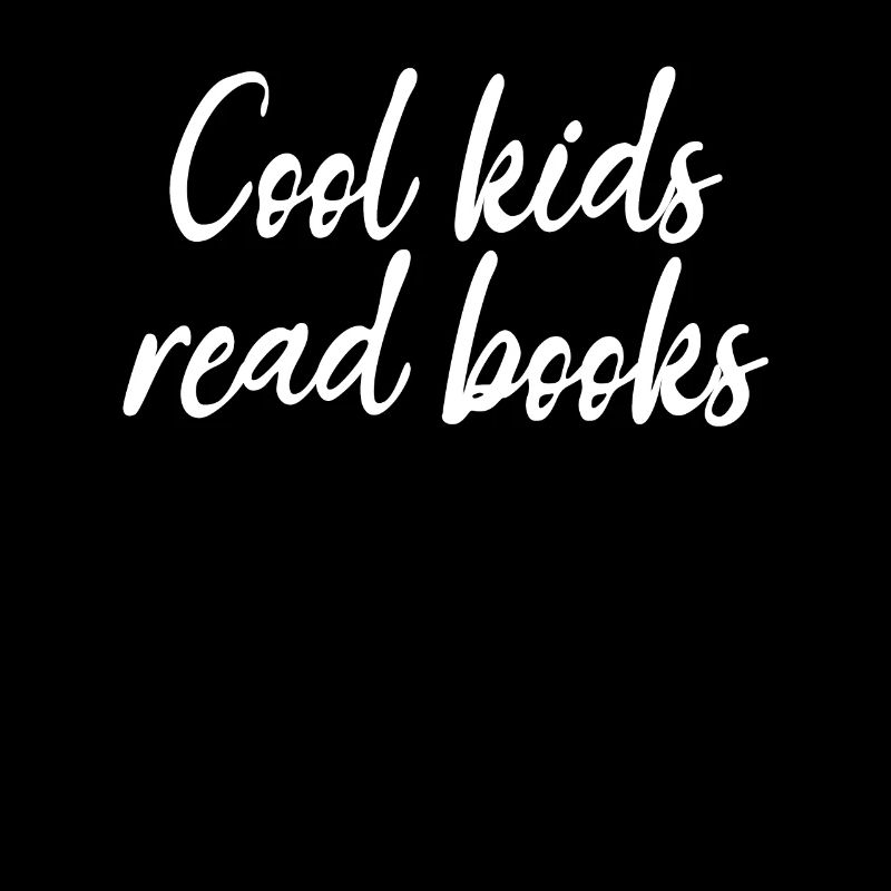Coole Kinder lesen Bücher Junge Bücherwürmer Buch