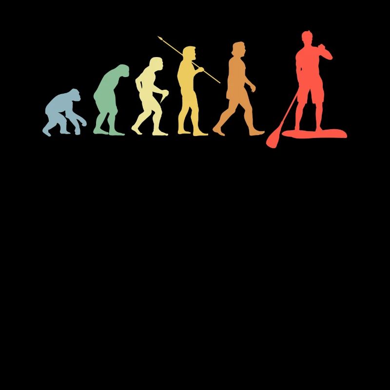 Stand up Paddle Evolution Rétro Standup Paddler