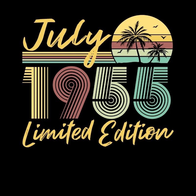 Juli 1955 Limited Edition Geburtstag Geschenk