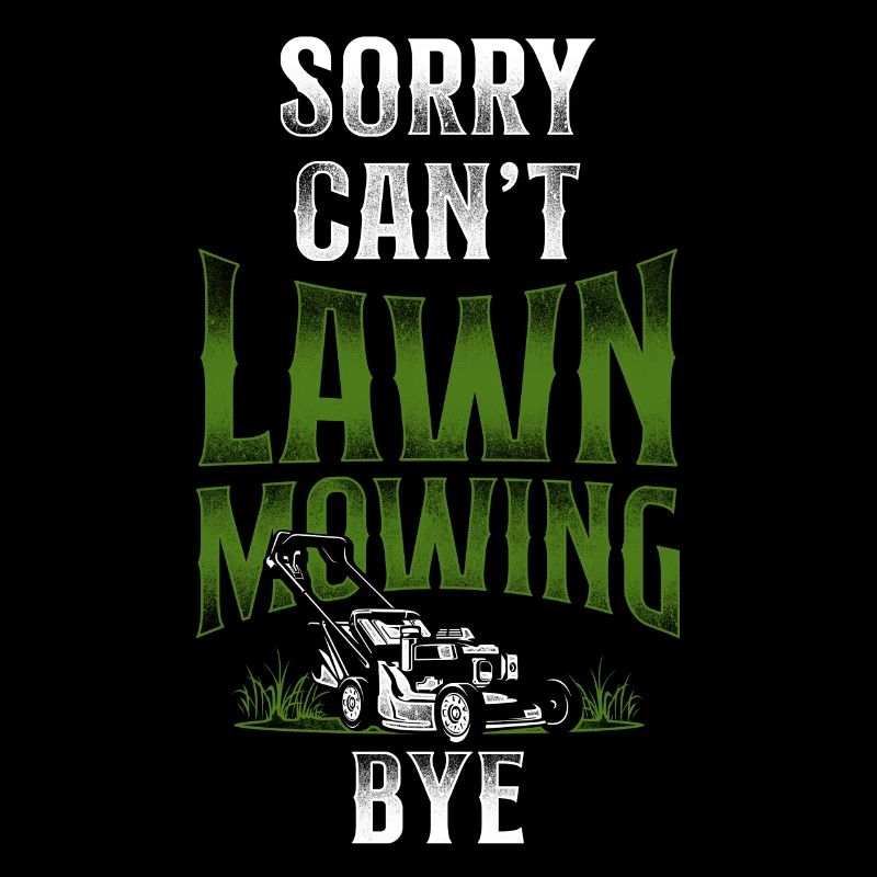 Lawn Mower Mowing Dad Father