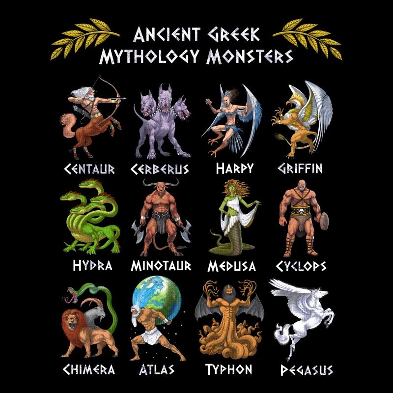 Ancient Greek Mythology Monsters