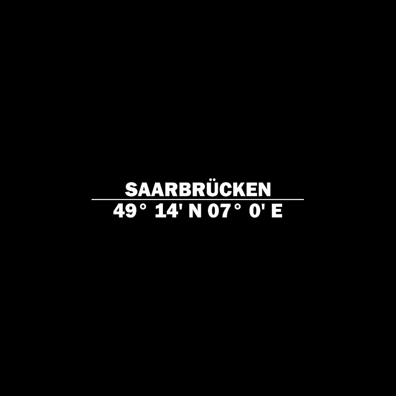 Coordonnées de Sarrebruck