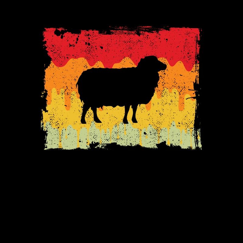 Schaf Retro
