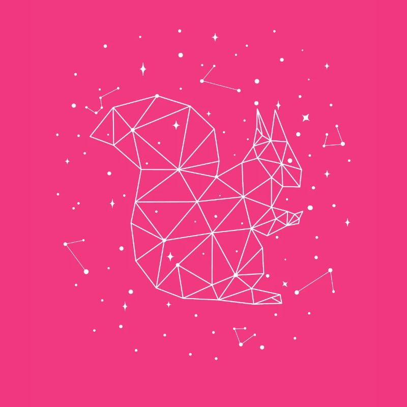 Sternbild Squirrel Constellation Squirrel