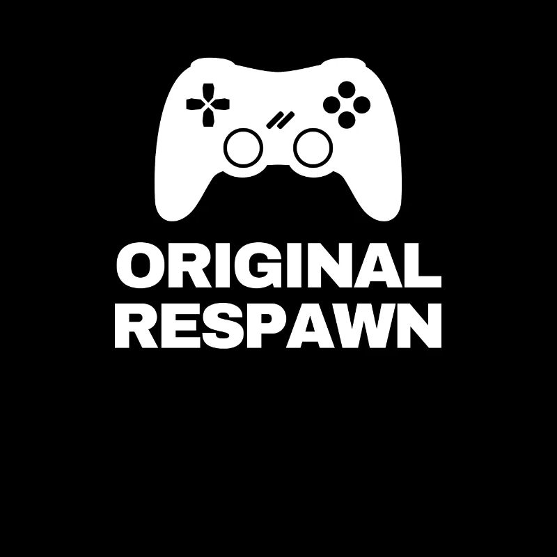 Original Respawn Gaming Spruch für Mutter Vater