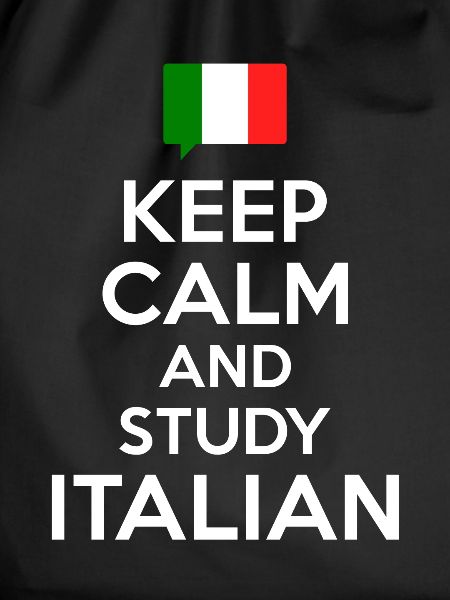Keep Calm and study Italian
