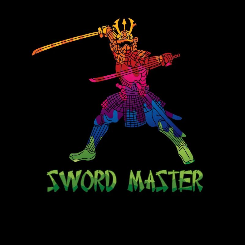 Sword Master Kenjutsu Kata Katana Samurai Kendo