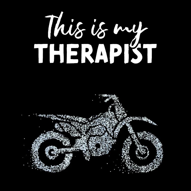 Motorcycle Motorcycling Therapist Biker