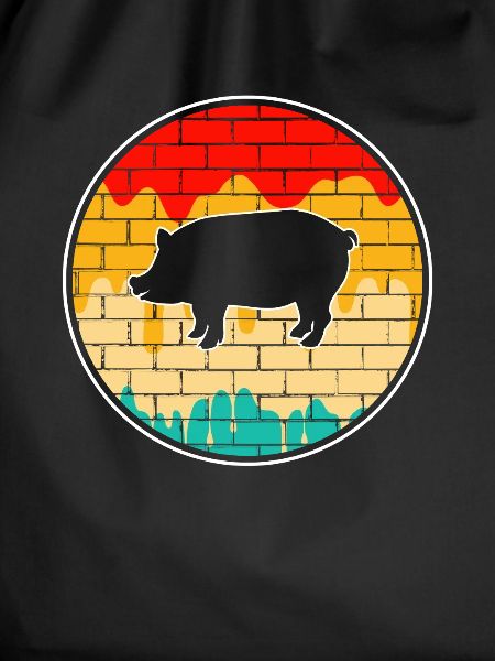Schwein Retro