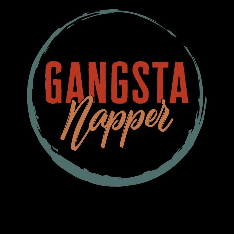 Nickerchenhemd, Gangsta Napper Tee, lustiges Nickerchen