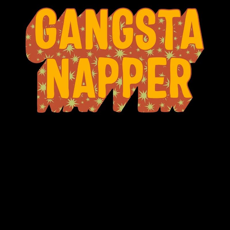 Nickerchenhemd, Gangsta Napper Tee, lustiges Nickerchen
