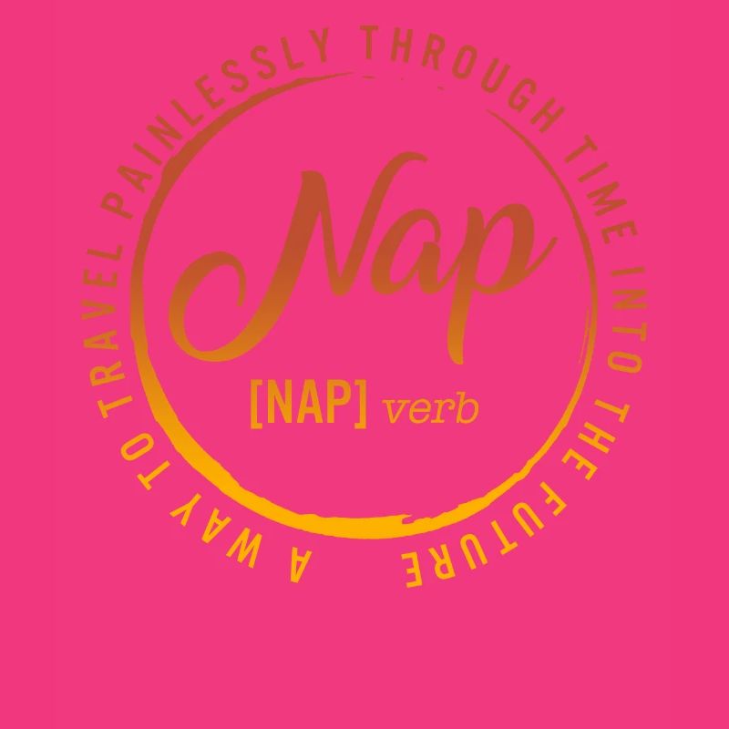 Napping Shirt, Nap Verb Description Tee, Funny