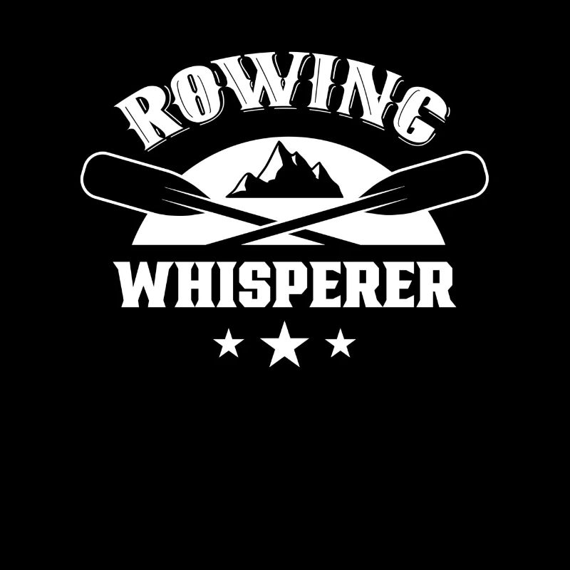 Aviron Whisperer Rower Rower Aviron Gouvernails