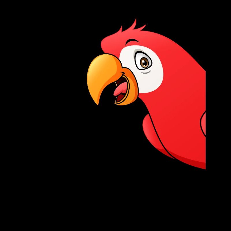 Drôle de perroquet Oiseau Perroquet Espionnage