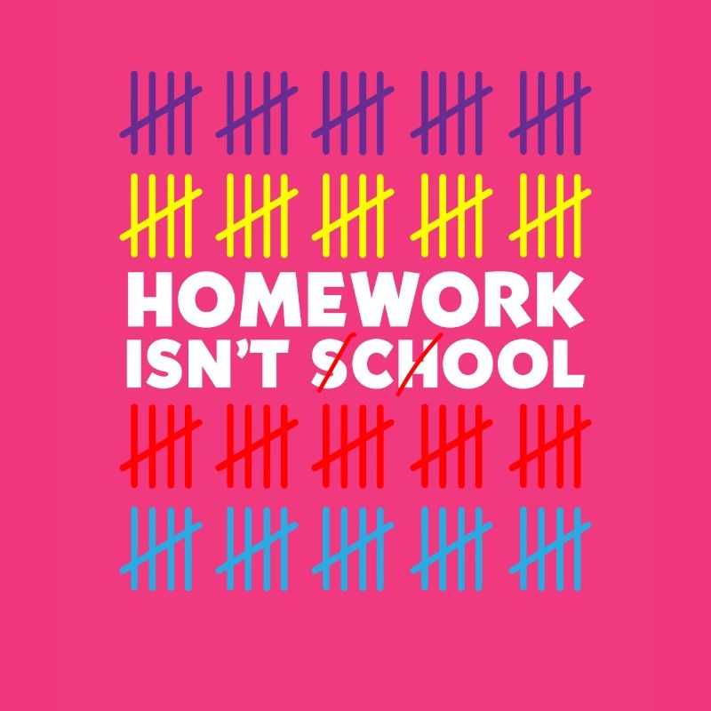 Les devoirs ne sont pas cool École scolaire